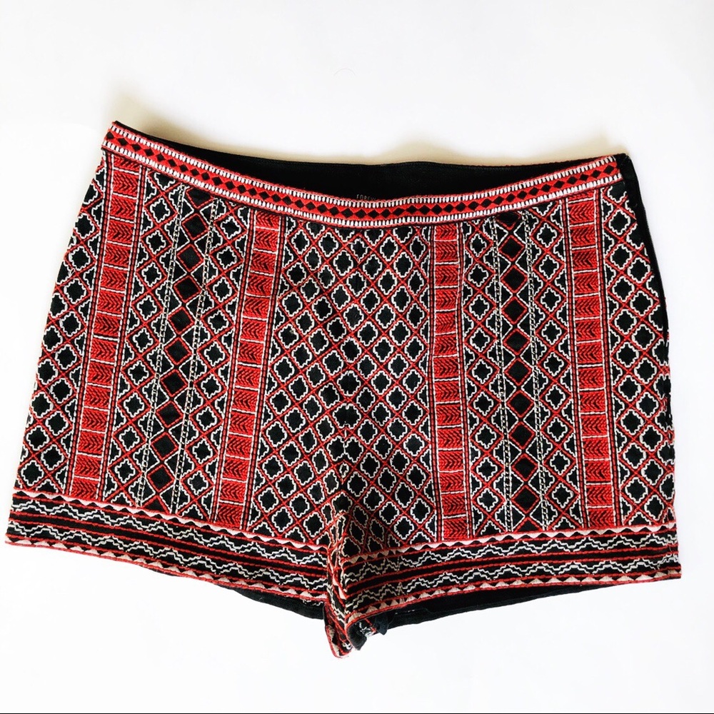 Forever 21 Printed Shorts